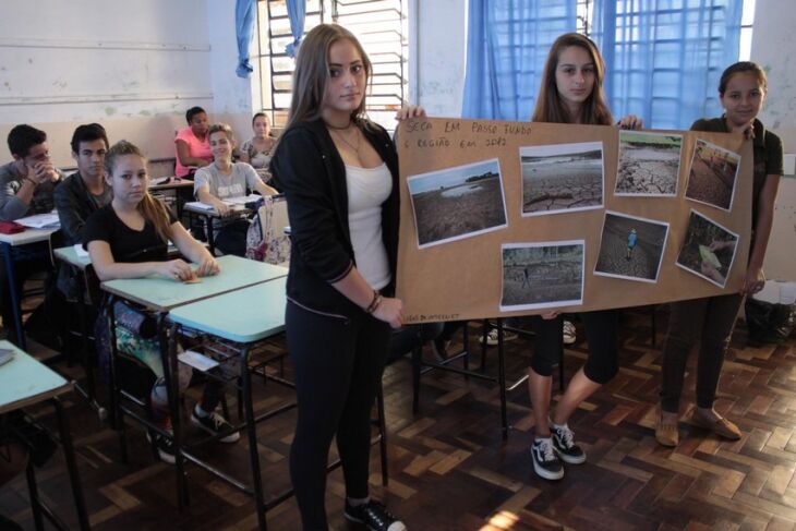 Estudantes aprendem sobre o uso sustentável da água