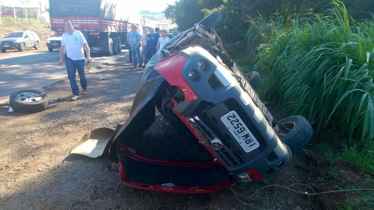 Colisões ocorreram entre as 14h e 16h na ERS-324, em Vila Maria e Marau