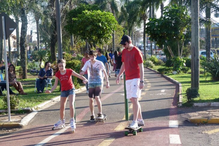 Em Passo Fundo, população aproveitou o calor