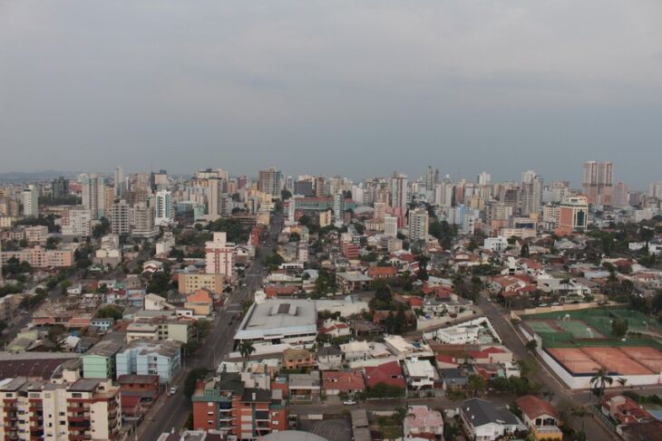 Em Passo Fundo dia amanheceu com muita nebulosidade