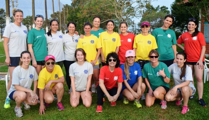 Participantes da corrida feminina