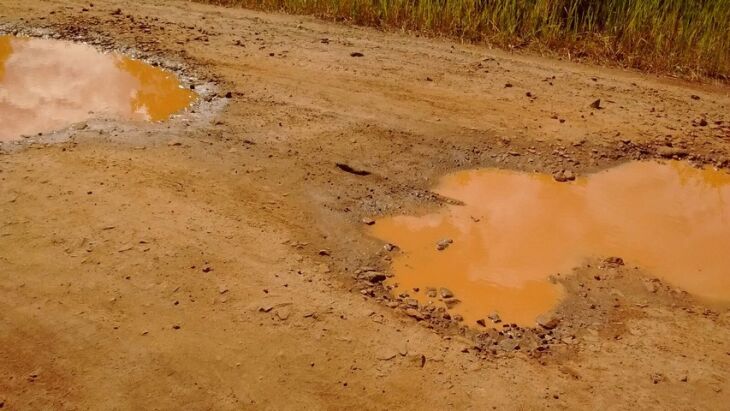 Escoamento da produção agrícola é prejudicado pelas condições das estradas do interior