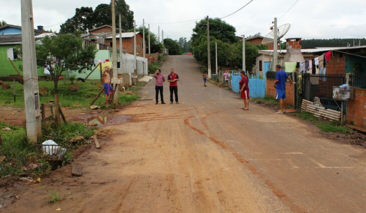 Moradores fizeram reivindicações para a Secretaria de Obras