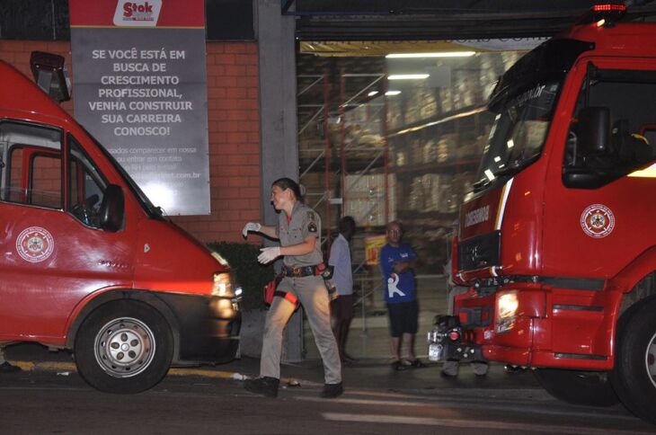 Bombeiros agiram rapidamente