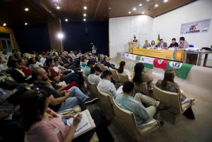 O ministro do Desenvolvimento Agrário, Patrus Ananias, participa da abertura da Oficina de Diálogos do Plano Nacional de Juventude e Sucessão Rural