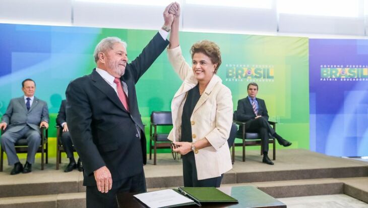 Lula não se manifestou durante a cerimônia de posse ao cargo de ministro-chefe da Casa Civil