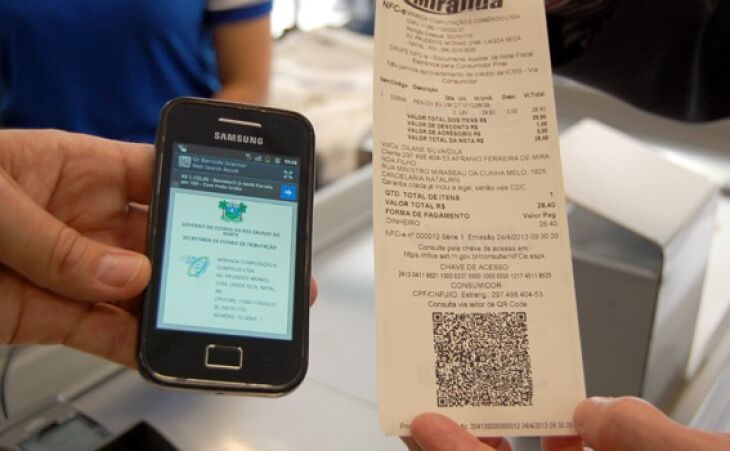 Os estabelecimentos comerciais que já emitem a NFC-e terão que incluir no documento o QR-Code