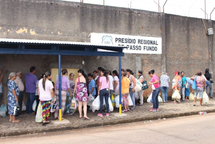 Visitas estão canceladas no presídio