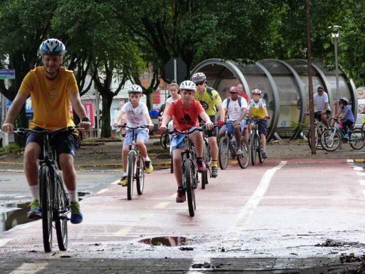 Curso acontece durante evento da Prefeitura, após o lançamento do projeto Amigos do Pedal