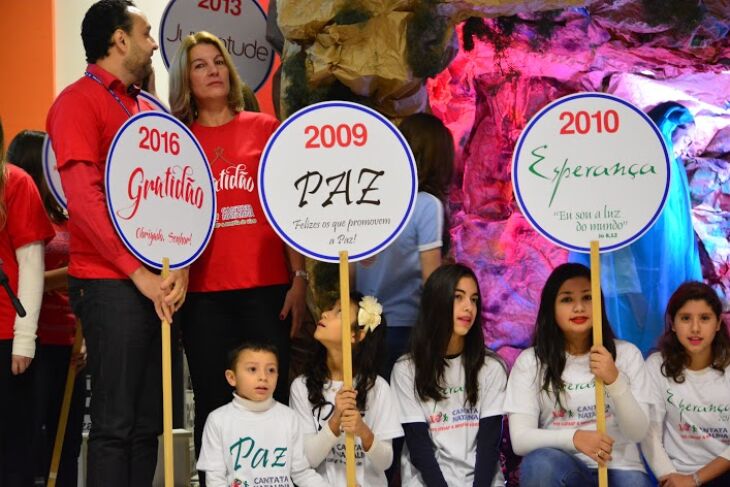 Autoridades militares, políticas e religiosas do norte gaúcho, além de imprensa e incentivadores, participaram do lançamento da Cantata Natalina