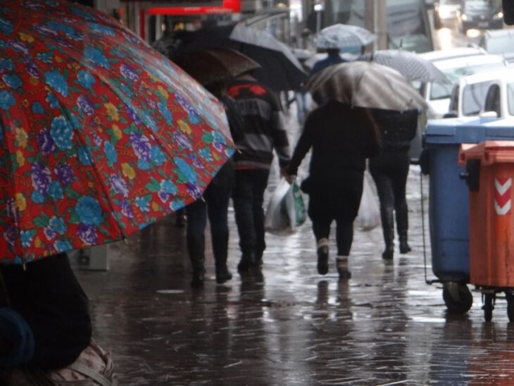 Previsão é de chuva até sexta-feira e temperaturas mínimas de 2ºC no final de semana