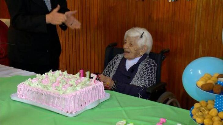 Em agosto ela completou 117 anos