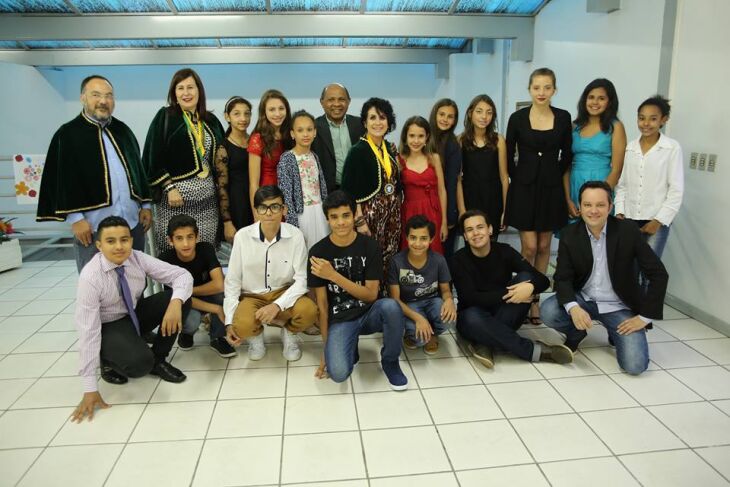 Ao todo, 18 alunos de escolas municipais fizeram parte da primeira turma do projeto