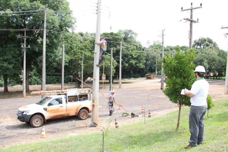 Para eletricistas as atividades foram práticas