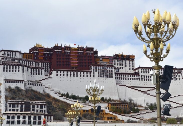 Palácio do Dalai Lama em Lhasa, capital do Tibete, um dos locais visitados por Paulo Pires Crédito: 