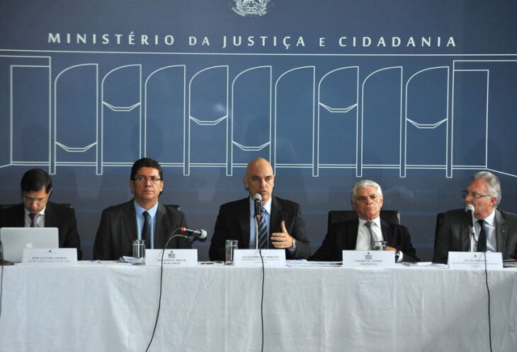 Anúncio foi feito pelo ministro da Justiça e Cidadania, Alexandre de Moraes, durante reunião ordinária do Consesp