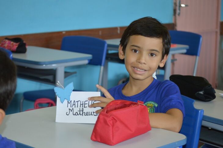 Em cada uma das escolas da rede as equipes diretivas e professores elaboraram atividades especiais de recepção aos alunos