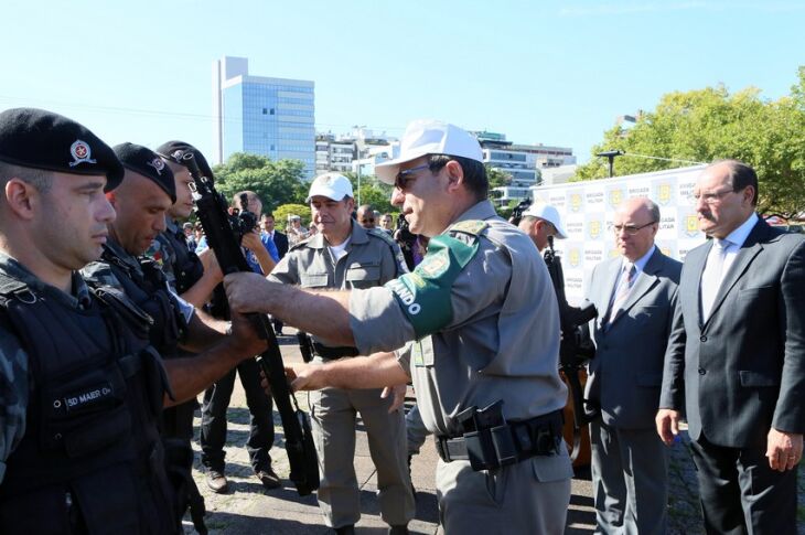 Sartori falou da importância da integração das forças de Segurança Pública com a comunidade para o combate à insegurança