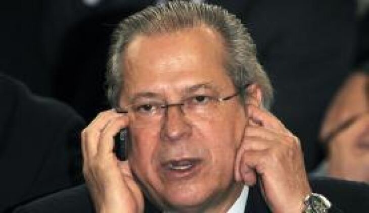 O ex-ministro da Casa Civil José Dirceu