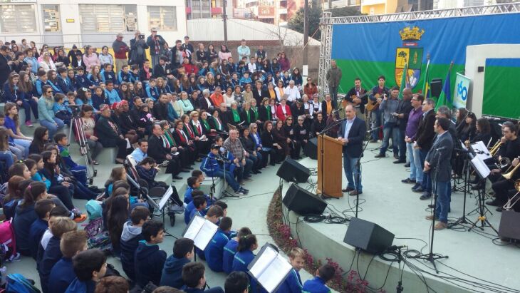 160 músicos passo-fundenses foram convidados para cantar a música símbolo do município na abertura das festividades de aniversário de Passo Fundo