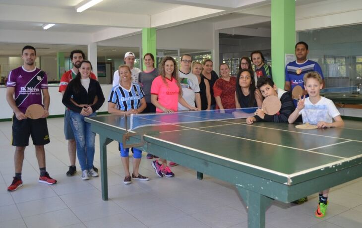 Participantes do Pingue-Pongue