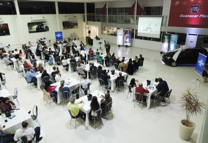 Evento reuniu empresários e colaboradores na empresa Guaracar Plus, no bairro Boqueirão