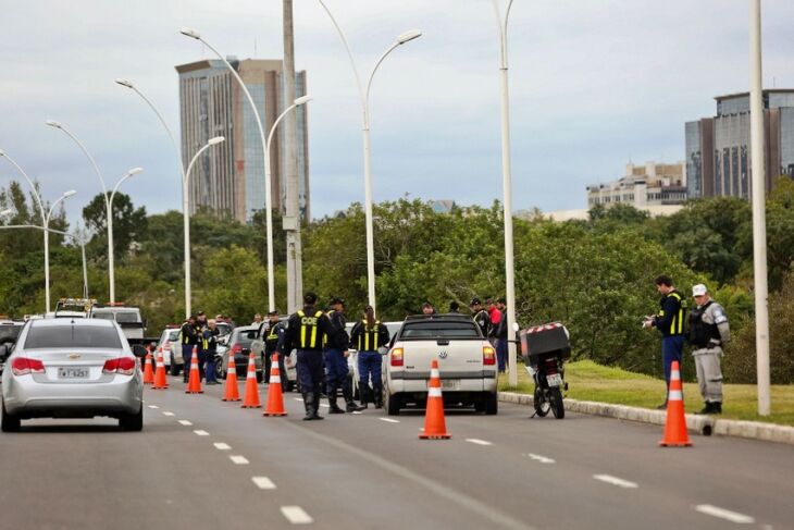 O feriado de Revolução Farroupilha contou com atenção especial das autoridades de trânsito