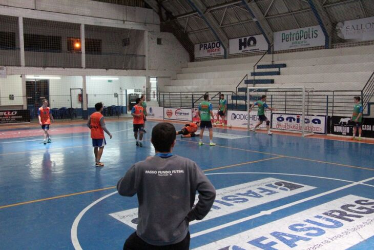 PF Futsal treina no Ginásio do Capinguí