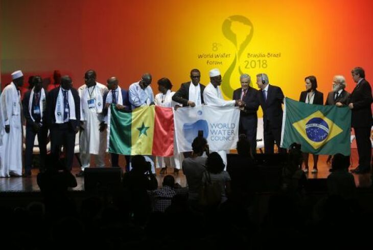 Cerimônia de encerramento do 8º Fórum Mundial da Água