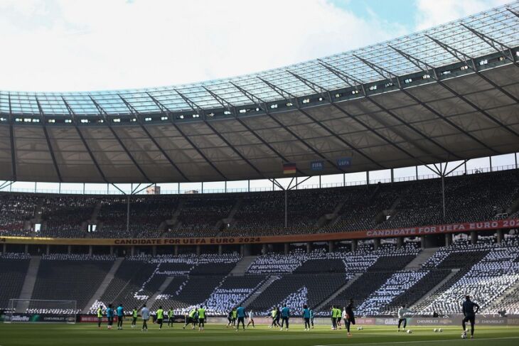 Jogo será no Estádio Olímpico de Berlim