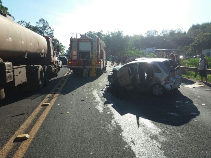 Acidente no km 416 da BR-386 resultou na morte de um homem