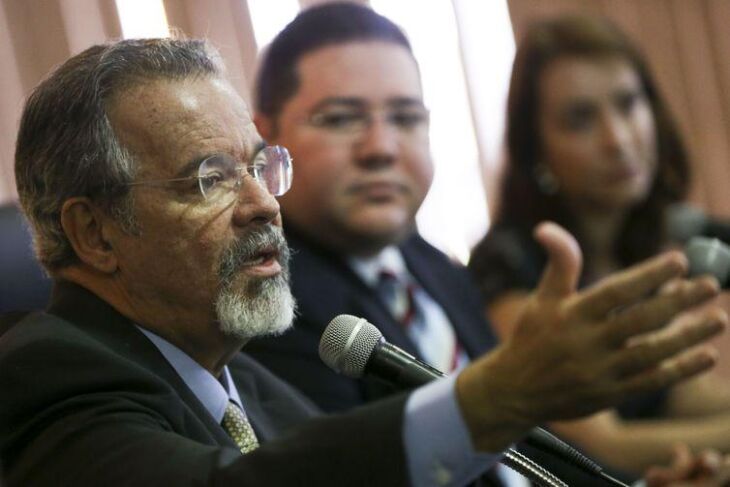 O ministro da Segurança Pública, Raul Jungmann, preside reunião do Colégio de Defensores Públicos Federais (Condege)