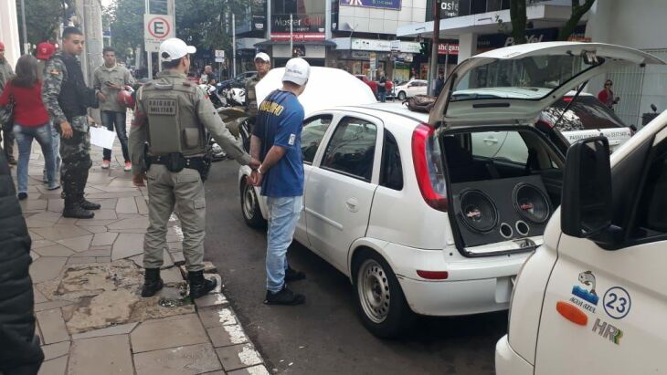 Abordagem aconteceu no centro de Passo Fundo