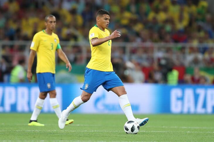 Thiago Silva e Miranda formam a dupla de zaga titular