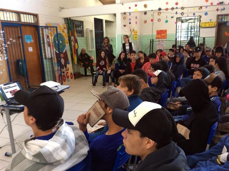 Escola Padre Anchieta recebeu a atividade