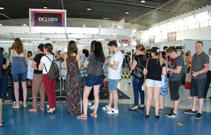 Teve até fila para facilitar o atendimento