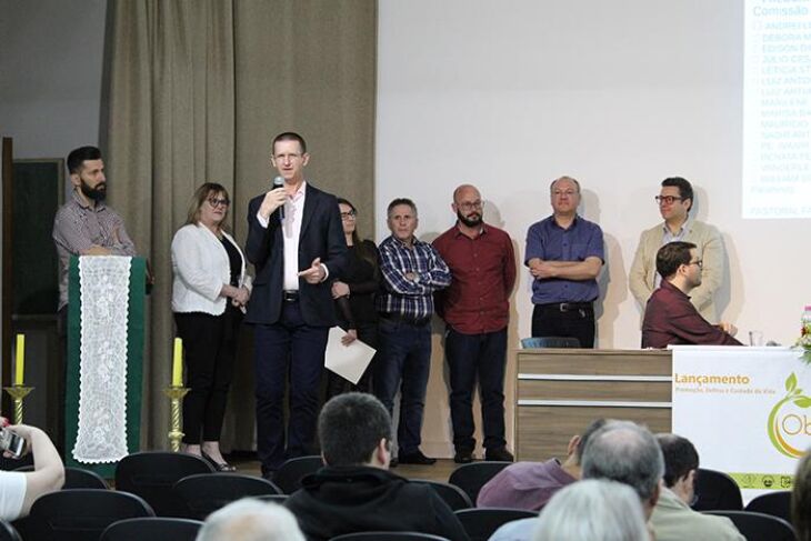 Lançamento reuniu representantes de entidades e instituições envolvidas