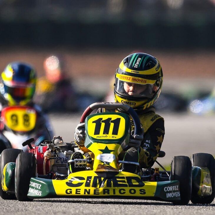 Heitor no Kartódromo Aldeia da Serra