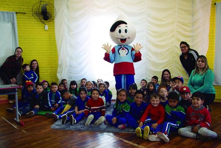 Trabalho realizado nas escolas piloto do Projeto Doadores do Amanhã