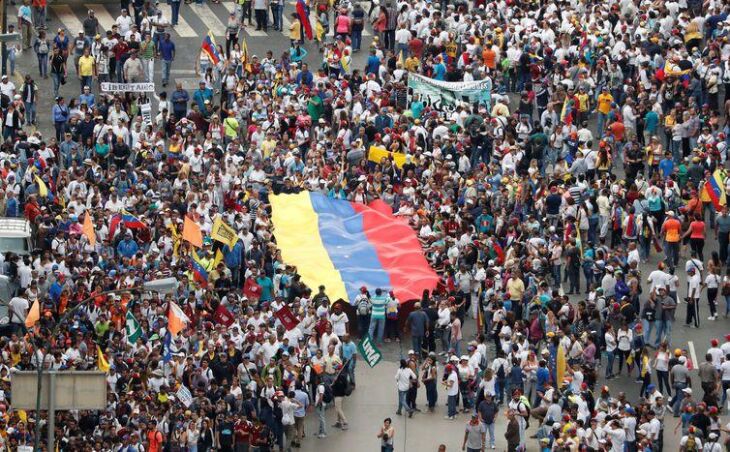 Manifestações na Venezuela