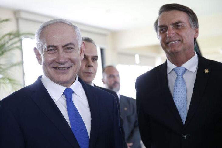 Bolsonaro e Netanyahu se encontraram às vésperas da posse do presidente brasileiro