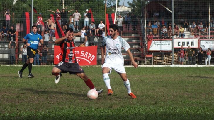 Jogo de ida: 0 x 0 em Sapucaia do Sul