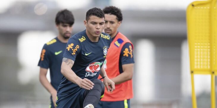 Treino da Seleção no CT do Grêmio