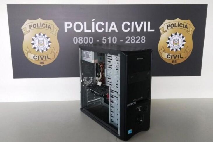 CPU foi apreendida em Canoas