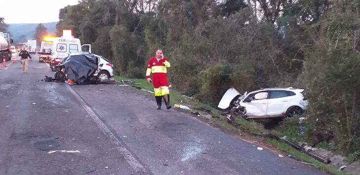 Acidente ocorreu por volta de 4 horas da madrugada