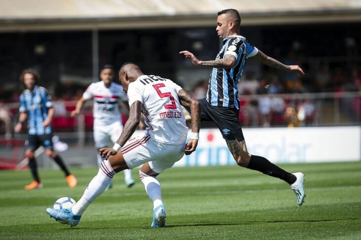 Grêmio usou equipe alternativa diante do São Paulo