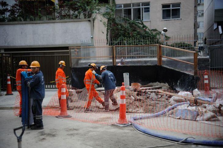 Segundo o estudo, 98% das obras ainda utilizam métodos tradicionais