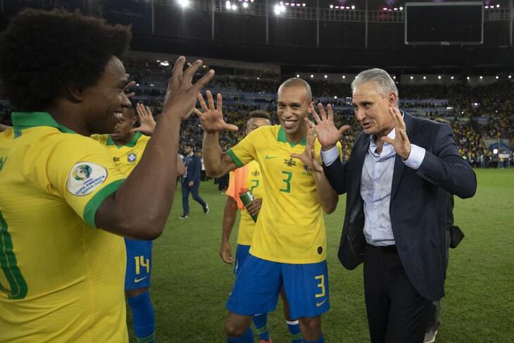 Tite: campanha invicta na Copa América