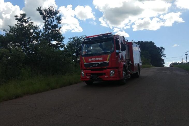 Bombeiros registraram um princípio de incêndio na tarde de hoje Crédito: 